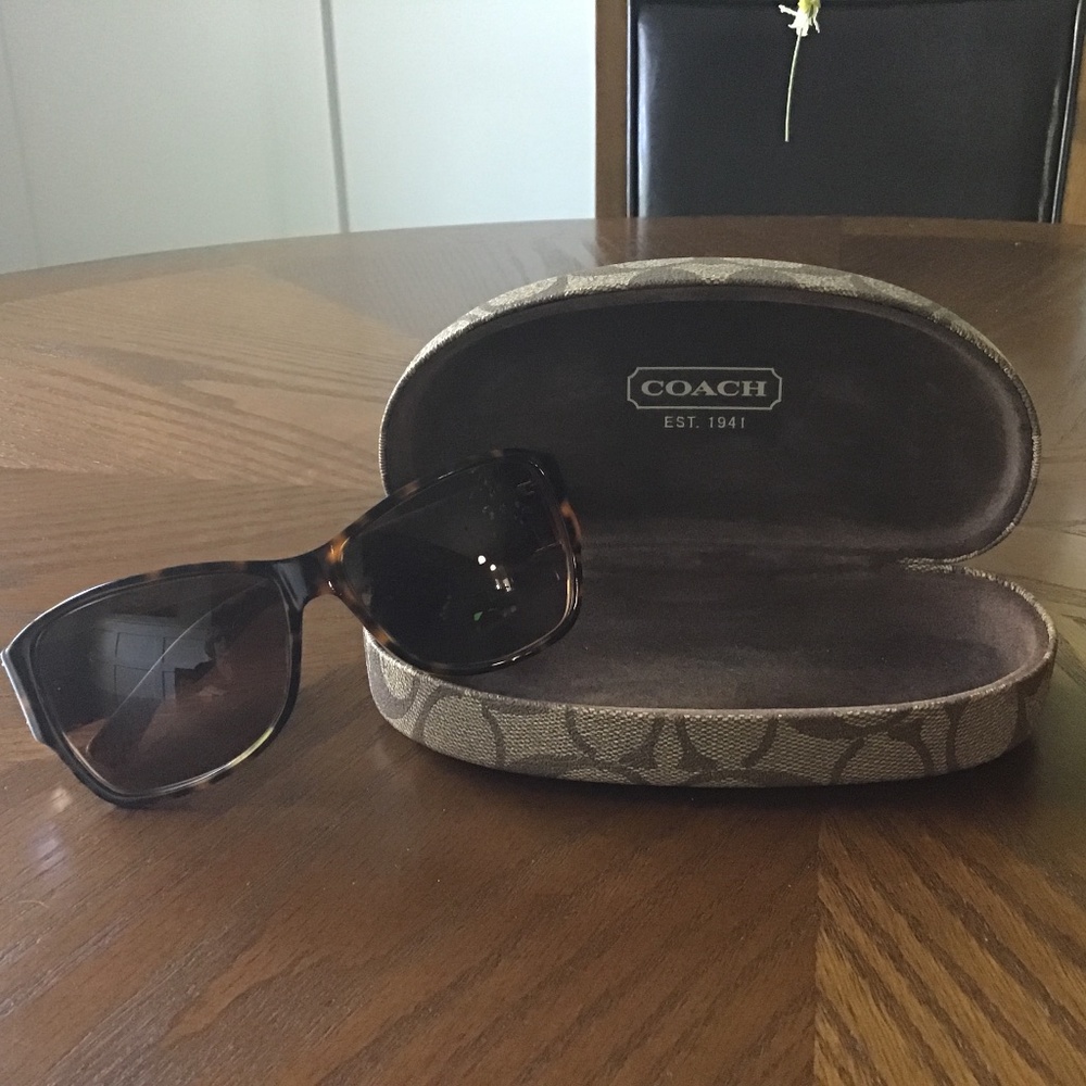 Coach Allie Tortoise Sunglasses